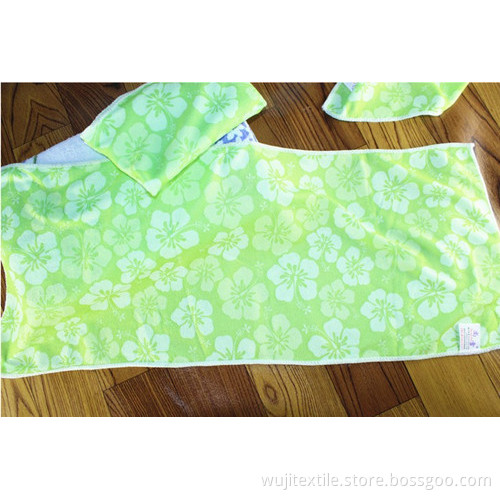 SGS Microfiber Super-Absorbent Hand Towel Face Towel (WJ-F1026)